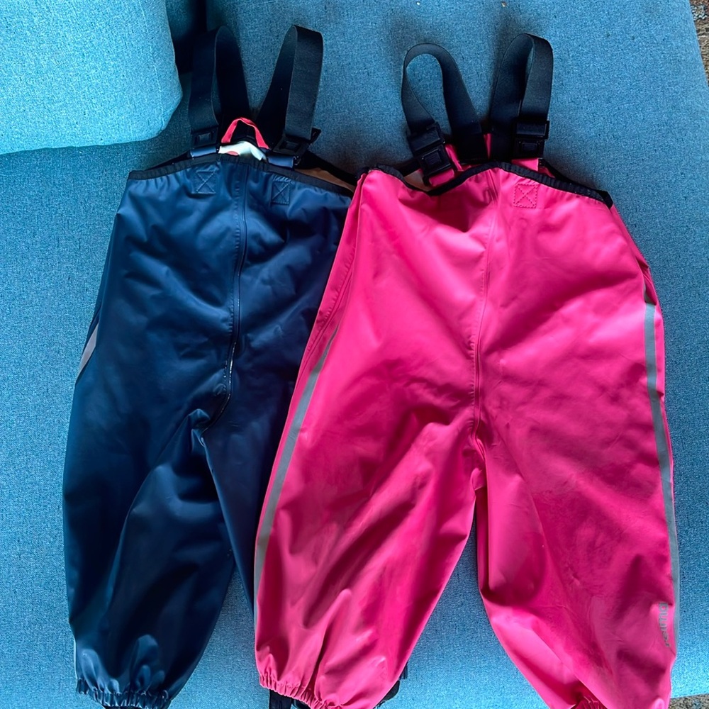 Reima 12-18 months rain pants overalls rain suit